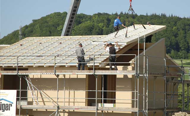 Holzbau Geiger in Aalen Westhausen - Holzhausbau gesünder wohnen